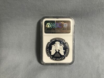2018W SILVER EAGLE NGC PF70 ULTRA CAMEO HAND-SIGNED EDMUND C. MOY