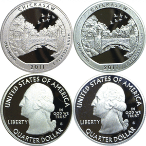 2011 S OK OKLAHOMA ATB SILVER QUARTER GEM PROOF UNC UNGRADED BUT A HIGH GRADE!