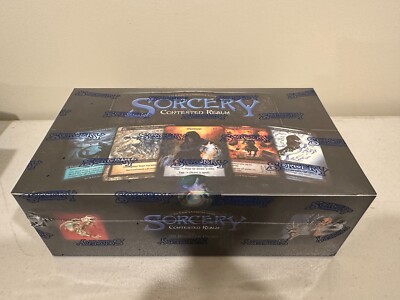 Sorcery Contested Realm TCG Alpha Booster Box SEALED | eBay