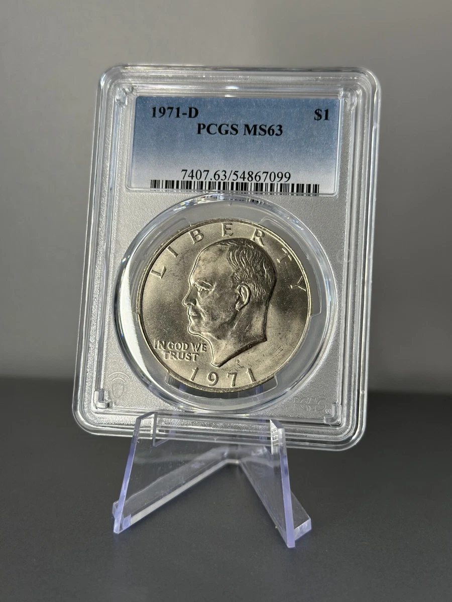 MS 63 Graded Eisenhower Dollars (1971-1978) for sale | eBay