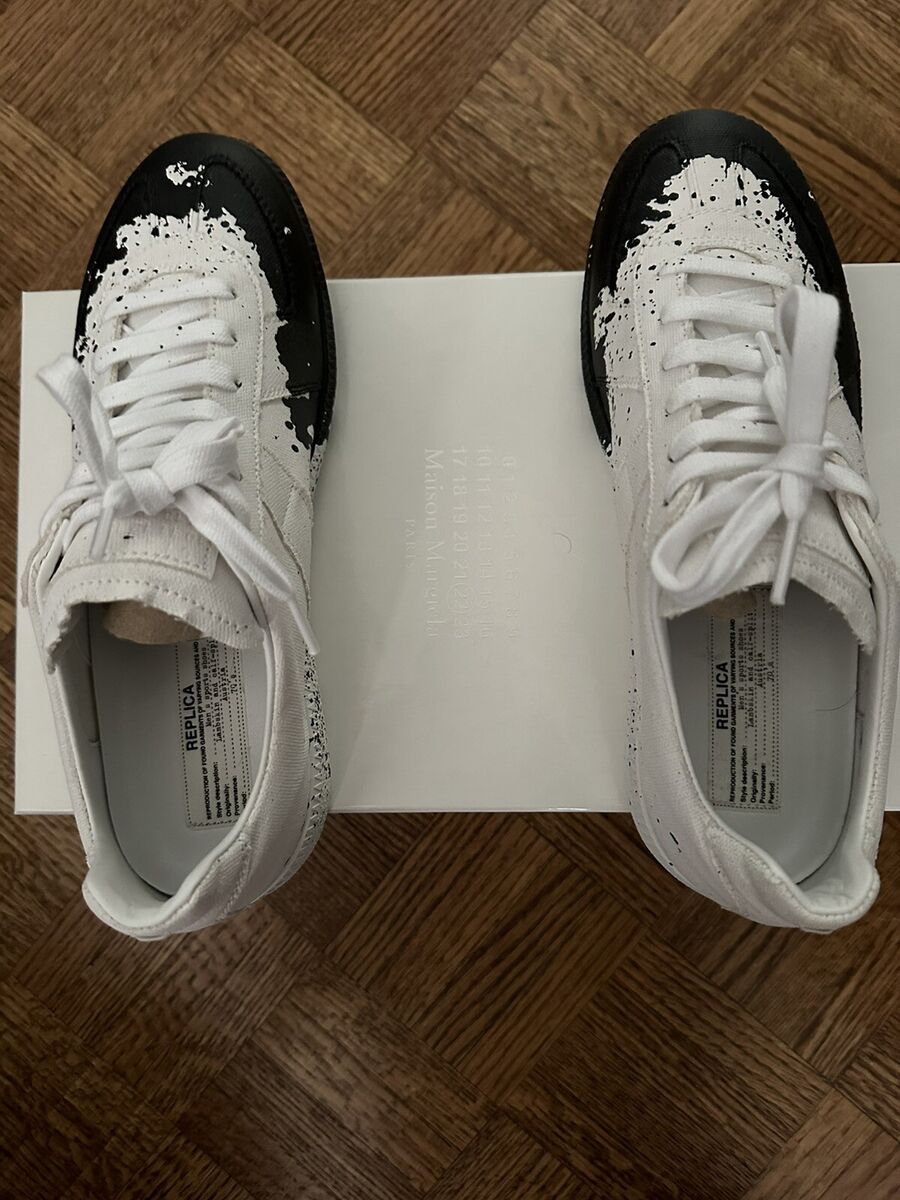 Maison Margiela Replica Paint Splatter. Size 40.5 (7.5) | eBay Maison Margiela Replica Paint Splatter. Size 40.5 (7.5) | eBay