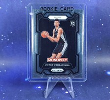 Victor Wembanyama Rookie 2023-24 Panini Prizm Monopoly Base RC Spurs Basketball