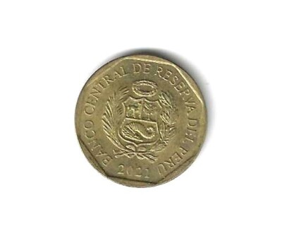 BANCO CENTRAL DE RESERVA DEL PERU - 10 CENTIMOS - 2021