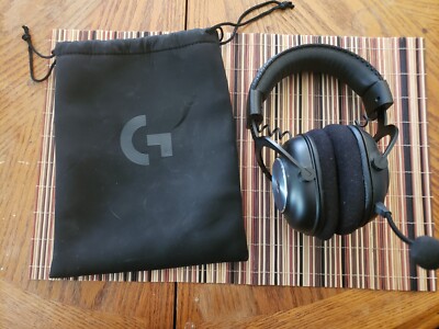 Logitech 981-000817 G Pro X  Blue VO!CE Technology Gaming Headset No Pro Dongle