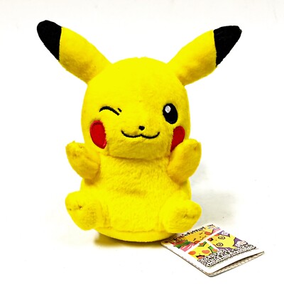 2018 Pokemon Pikachu Nintendo Plush Doll Soft Toy TAG Banpresto Craneking Japan