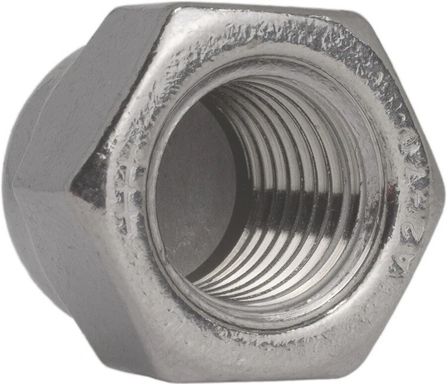 Hutmutter DIN 1587 Edelstahl A2 Feingewinde - Bild 3 von 4