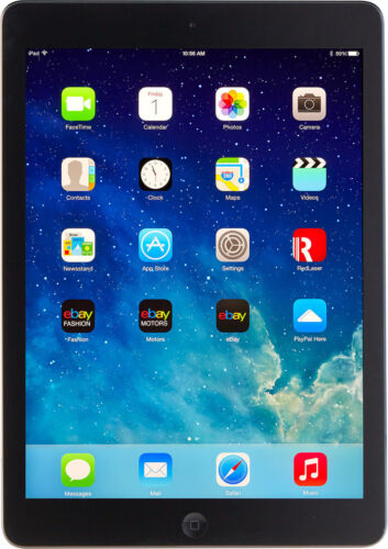 Apple iPad Air 1st Gen. 16GB, Wi-Fi, 9.7in - Space Gray (CA) - Picture 1 of 1