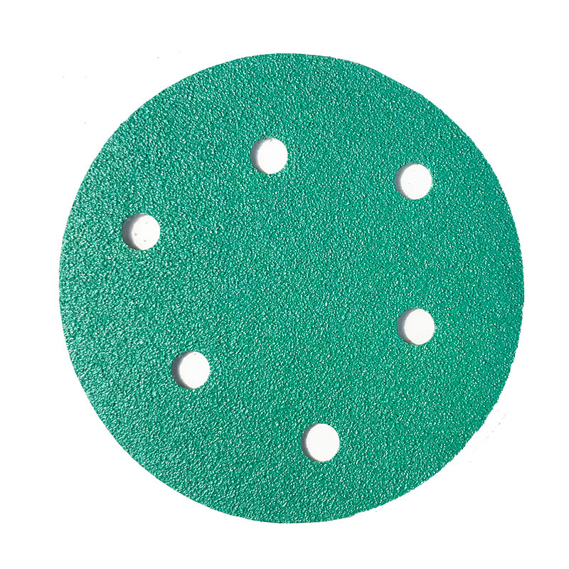 150mm 6 inch Wet and Dry Sanding Discs 6 Hole Sandpaper Film Pads 40