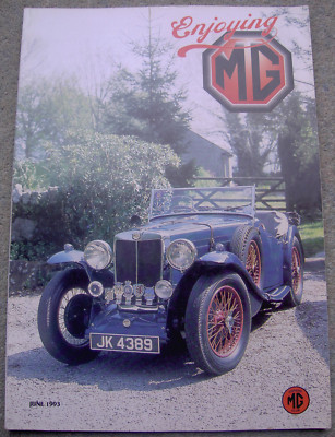 Enjoying MG (June 1993) MG NA Allingham Coupe, Interior Trim, Midget
