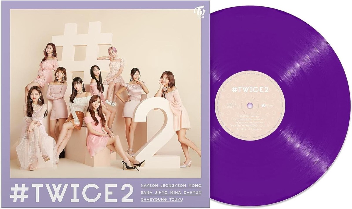 TWICE JAPAN DEBUT BEST ALBUM Color Vinyl #1-4 LP Analog Record