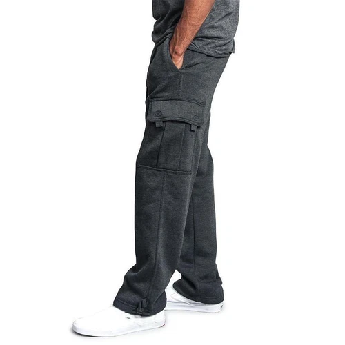 G-Style USA Men's Jogger Heavy Weight Fleece Cargo Pocket Sweat Pants - Imagen 15 de 28