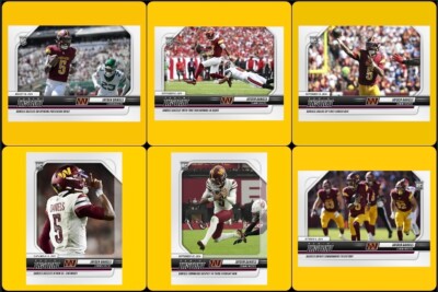 (6) 2024 Panini Instant Jayden Daniels ROOKIE CARDS SP #6 #30 #40 #54 #62 #70 RC