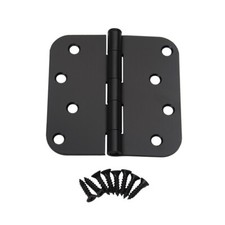 100 PCS Oil Rubbed Bronze Steel Door Hinge 61975   4"  5/8 Radius Corner ORB