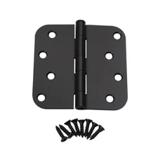 100 PCS Oil Rubbed Bronze Steel Door Hinge 61975   4"  5/8 Radius Corner ORB