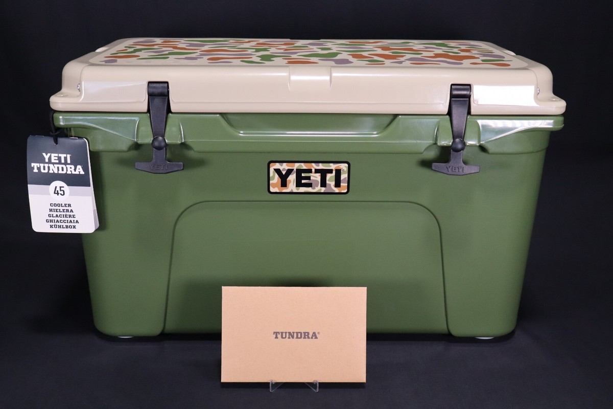 【mods64】新品未使用 YETI Tundra 45 Tan YETI Tundra 45 Hard Cooler
