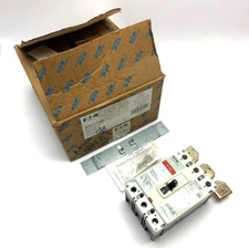 Eaton ED310CBP10 Circuit Breaker 3-Poles ED 65k 240VAC 125VDC w/ Enclosure Mount