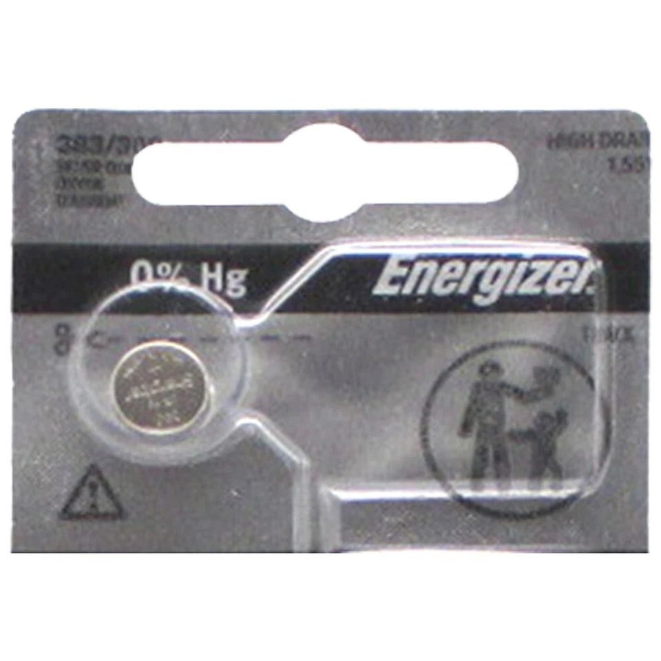 4 x 5 Total de 20 Energizer 393 309 SR754W SR48 Botón Celda Óxido de Plata Batería Foto 3 de 3