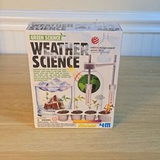 Green Science Weather Station KidzLabs 4M Fun Science Projects Home School