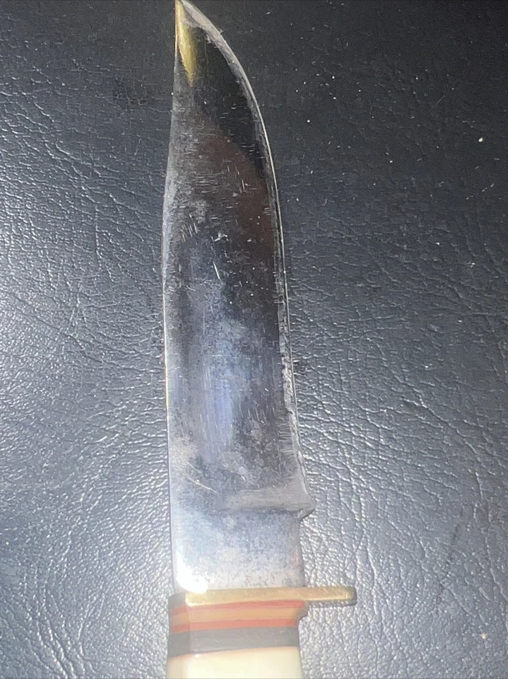 Bonito cuchillo pelador vintage Solingen, Sabre Monarch 121, caza de ciervo Foto 3 de 4