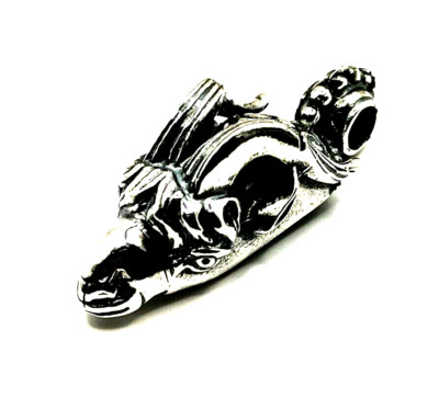 Handmade Sterling Silver 925 Ram Head Aries Zodiac Pendant Necklace | eBay