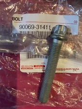 Genuine X 1 🔺TOYOTA 90069-31411 Pulley Bolt