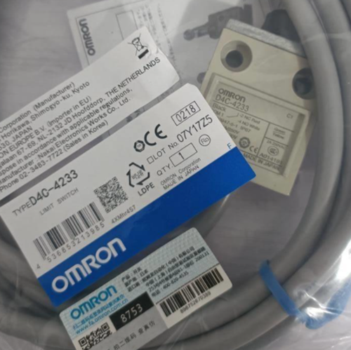 New In stock, Omron Switch D4C-1233 - Omron - Switch