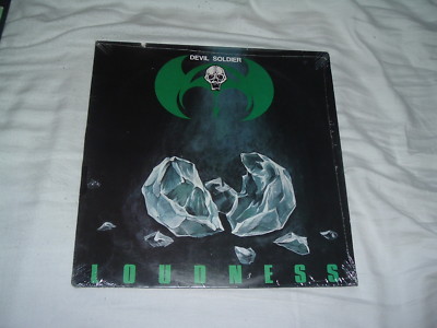Loudness Teufel Soldat '82 Verpackt Ungespielt Selten Original 1st Promo Presse