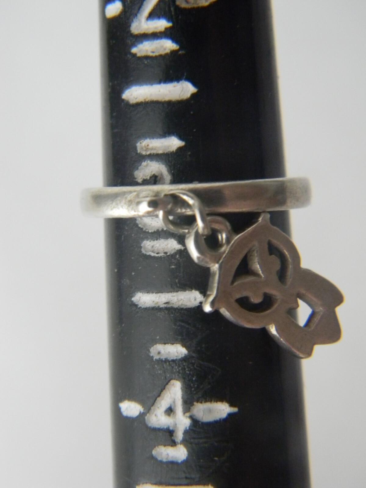 James Avery Retired OWL Dangle Charm Ring Size 3 Rare… Gem