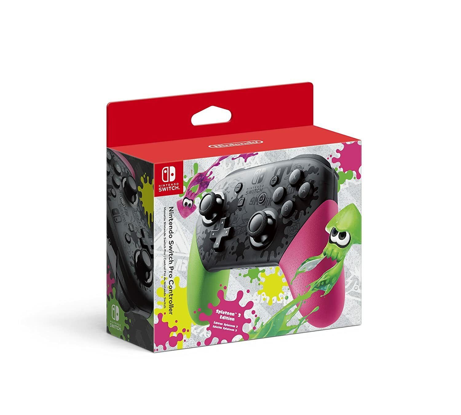 Official Edition 2 Splatoon Controller | Switch 696554195578 - Pro eBay Nintendo