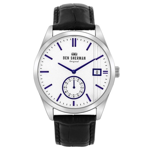 Ben Sherman Analog Digital Watch Tachymeter Stainless Steel Quartz