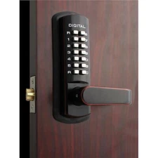 Lockey USA 3835 OB Oil Rubbed Bronze Mechanical Keyless Lever Lock with Passa...