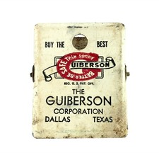 Guiberson Corporation Dallas Texas Oil Field Equipment Metal Letter Paper Clip