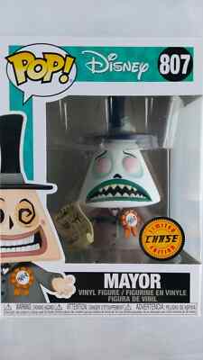 Nightmare before Christmas 807 Mayor Chase Edition Disney Funko Pop! NEU & OVP