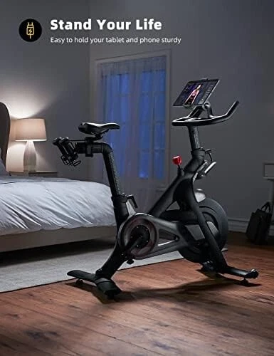 Lamicall Treadmill Tablet Ipad Holder Bike Handlebar Mount Clamp for Stationary - Picture 4 of 8