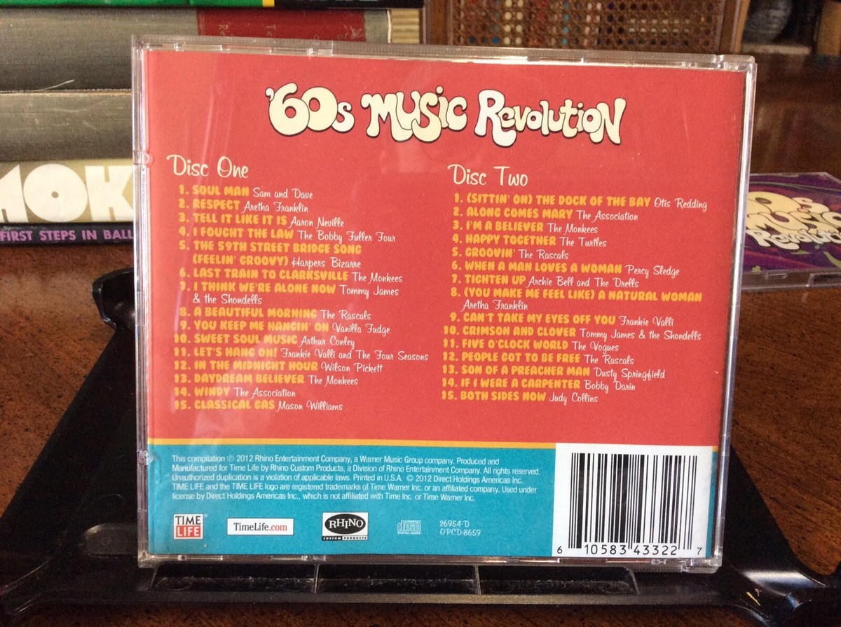Various Artists : 60s Music Revolution: Groovin CD 2 Disc's