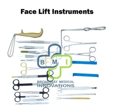 Face Lift Instruments Set of 21Pcs Face Surgery Instruments German Quality A+