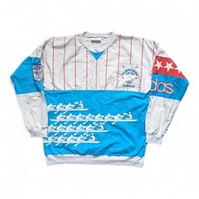 Adidas Vintage Sweatshirt Cambridge Crew Size M / L, RARE Made in UK