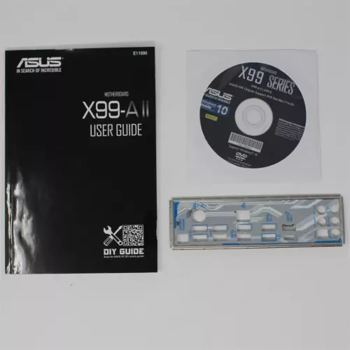 ASUS X99-A II - SET Handbuch ATX IO Shield Slotblende Treiber CD (#4870)