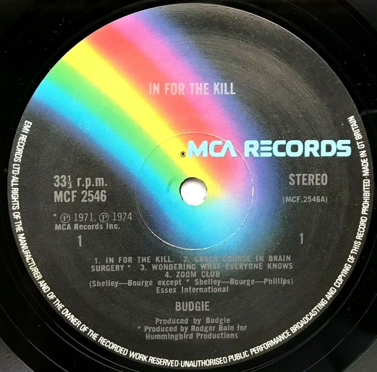 LP Budgie In for the Kill MCF 2546 UKオリジ LP Budgie In for the Kill MCF 2546 UKオリジ Budgie – In For