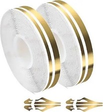 Car Vinyl Pinstriping Tape 2-pack 32ft 9.8m Decal Stripe For Au Color Gold