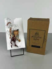 Mistletoe Manor Elf Dancing in a Tree Christmas Ornament Demdaco Robin Kelso