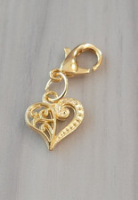 Heart  Charm  Zipper Decoration  Lobster Claw Clasp  Keychain