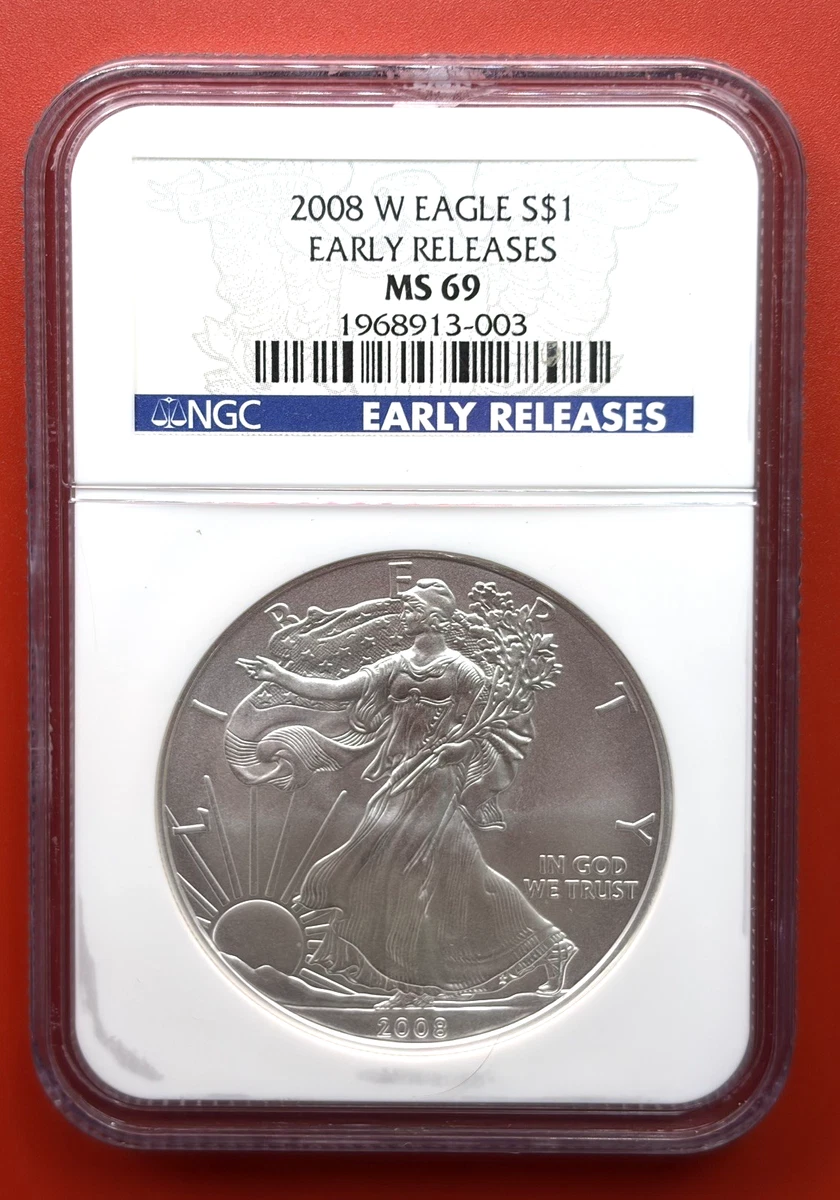 2008 Grade MS 69 Silver Bullion Coins for sale | eBay