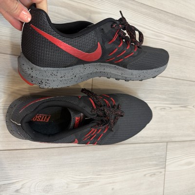 Nike Run Swift AR1945 001 Black Red Speckled Laces Size 13  display picture 1