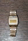 Vintage Seiko A159 4000G 14K Gold-Filled Men's Digital Watch - Untested AS-IS