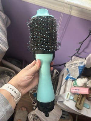 REVLON One Step Root Booster Round Brush Dryer &Hair Styler Fight Frizz+Volume