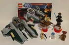 100% Complete & Retired Lego Star Wars: Anakin's Jedi Interceptor (9494) w/ Inst