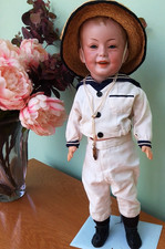 Figur 20 Jumeau/SFBJ gemarkt 227 antike Bisku...