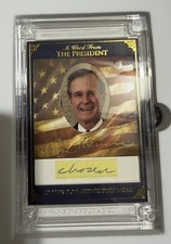 “CHOSEN”  2025 AWF POTUS SUPER COOL!!! Handwritten Word George H. W. Bush SP!