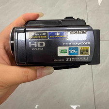 Sony HDR-XR150 HD Handycam Camcorder Working Black w/Battery Charger